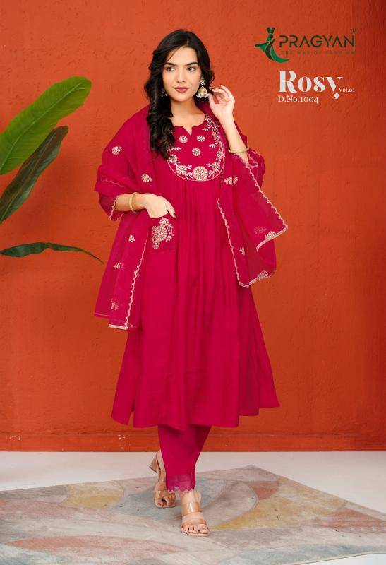 Pragyan rosy vol 1 Mumbai kurti suppliers